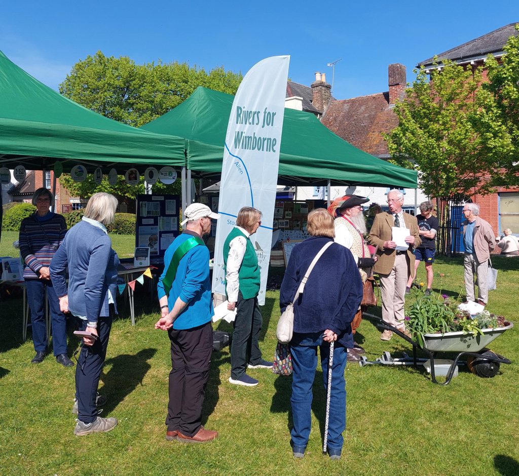 Picture of opening ceremony at Spring Green